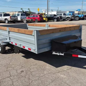 2025 Happy Hauler 12' S/A Homebuilt Dump Trailer