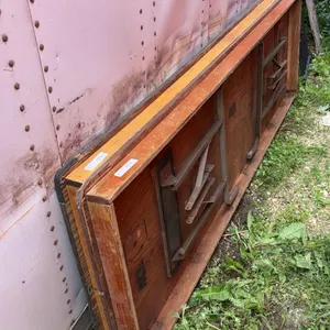 Two Wooden Folding Tables 96 x 30