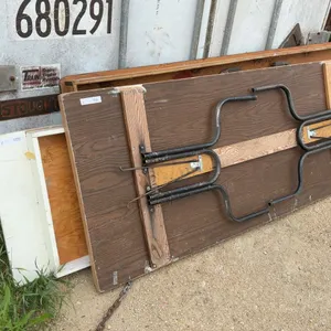 Three Wooden Folding Tables with Metal Legs 80 x 32, 96 x 24, 96 x 30