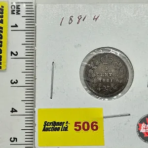 Canada Five Cent 1881H