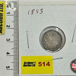 Canada Five Cent 1893
