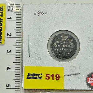 Canada Five Cent 1901