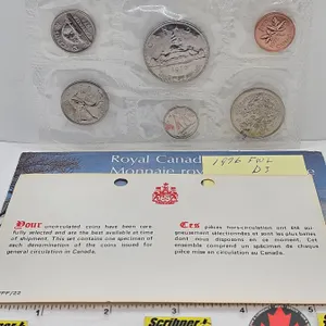 Canada 1976 Uncirculated Year Set (Consignor Tag: DJ , FWL)