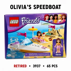 NEW LEGO FRIENDS OLIVIA'S SPEEDBOAT RETIRED
