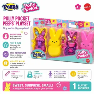 NEW POLLY POCKET PEEPS PLAYSET MATTEL
