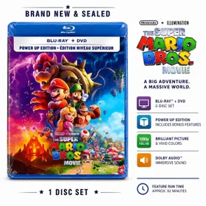 NEW BLU-RAY/DVD "THE SUPER MARIO BROS. MOVIE" 20