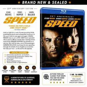 NEW BLU-RAY "SPEED" 20TH ANNIVERSARY 1994