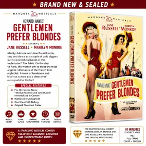 NEW DVD "GENTLEMEN PREFER BLONDES" 1953