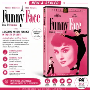 NEW DVD "FUNNY FACE" AUDREY HEPBURN 1957