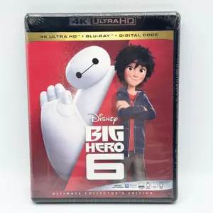 NEW 4K UHD + BLU-RAY "BIG HERO 6" 2014
