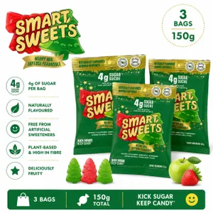 3 SMARTSWEETS MERRY MIX CANDY 50G BB 08/26