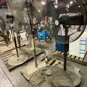 3 HEAVY DUTY INDUSTRIAL FLOOR FANS
