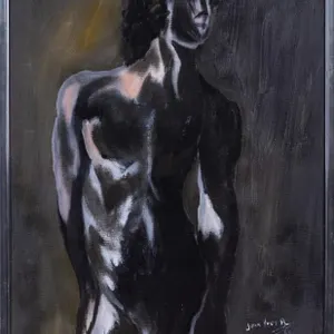 JEAN-YVES ROBILLARD MALE NUDE STUDY 1973