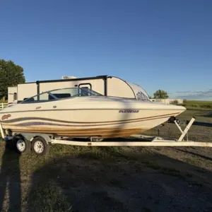 1995 BAJA CALIBAR 22' BOAT W/INBOARD MOTOR 2002 HE