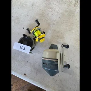 Lot of 3 Fishing Reels: Mr. Crappie Slab Shaker, D