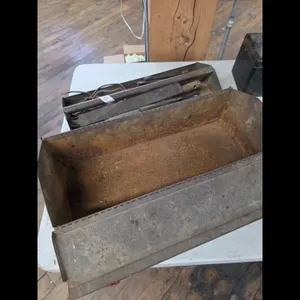 Vintage Kennedy Metal Tool Box with Assorted Tools