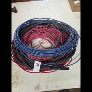 Lot of Assorted Electrical Wire - Blue, Black, and