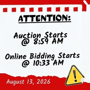 Aug 13 - Heldermon Ranch Retirement Auction