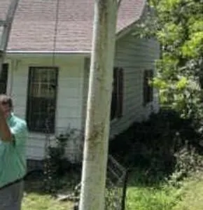 20" Brass Church Bell on 10ft Pole - 1886
