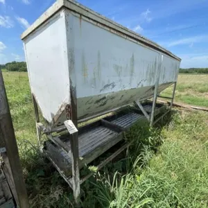 Portable Feed Bin w/Dispenser 2-3 Ton Cap
