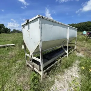 Portable Feed Bin w/Dispenser 2-3 Ton Cap