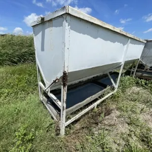 Portable Feed Bin w/Dispenser 2-3 Ton Cap