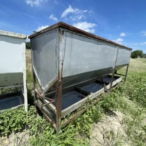 Portable Feed Bin w/Dispenser 2-3 Ton Cap