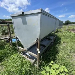 Portable Feed Bin w/Dispenser 2-3 Ton Cap
