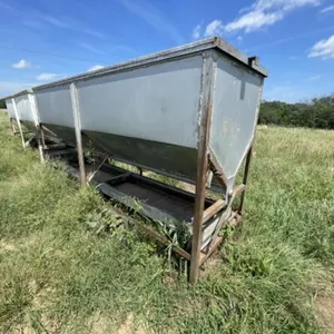 Portable Feed Bin w/Dispenser 2-3 Ton Cap