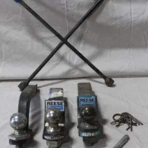 4-Way, 3 Receiver Hitches & Pins