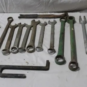 Wrenches, Crescent Wrench & 2 Pickle Forks