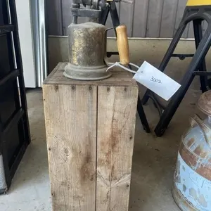 Blow Torch & Wooden Crate