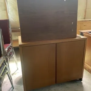 Office Credenza and Side Table