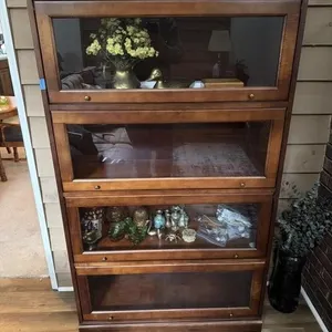 Antique bookshelf or China cabinet