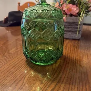 This item resembles a green Imperial Glass