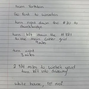 Due To Road Closures - Directions To Wiebe's Yard