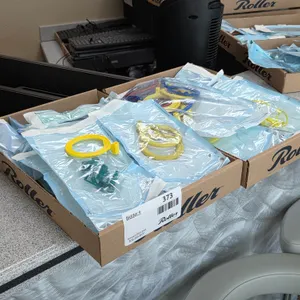 Tray of X-Ray Positioning Aiming Rings