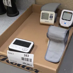 (3) Omron BP629 Blood Pressure Monitors With Cuffs And Digital Timer