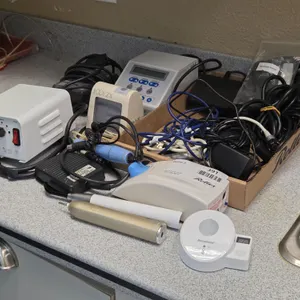 Assorted Dental Equipment , Henry Schein HDZ-35 Electra Glide, J. Morita RCM-1, Dentsply Tulsa Dental DTC, These units were in a box labeled Needs Wor