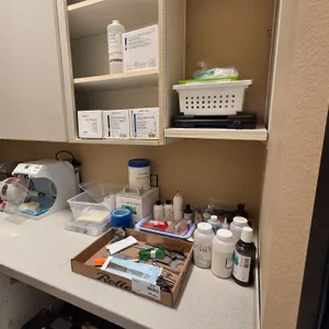 Assorted Dental Lab Materials, Impression Powders, Reline Kits, Mouthguard Sheets and Tools