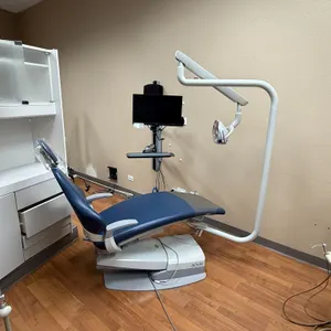 DCI Edge Dental Operatory Chair With Lights and Monitor Arm