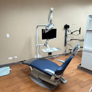 DCI Edge Dental Operatory Chair With Lights and Monitor Arm