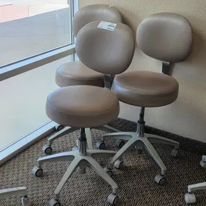 (3) Adjustable Rolling Office Chairs
