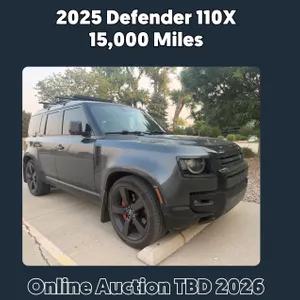 2025 Defender 110X, 15,000 Miles Coming Soon