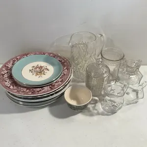 Fenton • Fire-King • Anchor Hocking • Royal Ruby • Verlys • Waterford • Bohemia • Hartstone • Depression Glass • Fine China & More