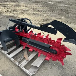 New Giyi 48” trencher w/ skid steer quick attach-Sales Tax