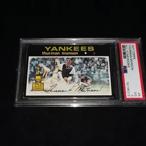 1971 Topps Thurman Munson PSA 3 All Star RC