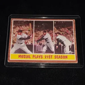 1962 Topps Stan Musial