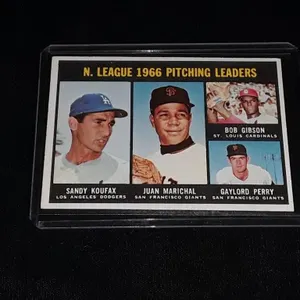 1967 Topps Koufax / Marichal / Gibson / Perry