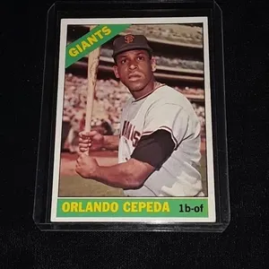 1966 Topps Orlando Cepeda Giants